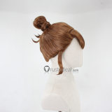 Pokemon Sword and Shield Isle of Armor Victor Yuri Gloria Kabu Grey Brown Prestyled Cosplay Wig