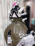 Re Zero Kara Hajimeru Isekai Seikatsu Twins Rem Ram Military Maid Lolita Lace Cosplay Costume