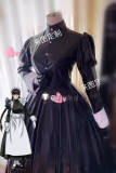 Black Lagoon Rosarita Cisneros Roberta House Maid Pleather Cosplay Costume