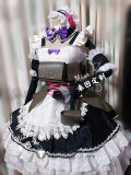 Re Zero Kara Hajimeru Isekai Seikatsu Twins Rem Ram Military Maid Lolita Lace Cosplay Costume
