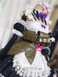Re Zero Kara Hajimeru Isekai Seikatsu Twins Rem Ram Military Maid Lolita Lace Cosplay Costume