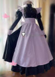 Black Lagoon Rosarita Cisneros Roberta House Maid Pleather Cosplay Costume