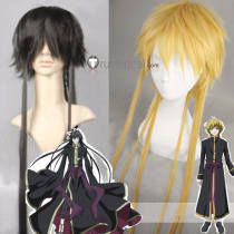 Saint Seiya: The Lost Canvas Hades Alone Blonde Black Cosplay Wig