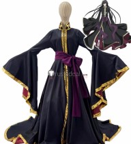 Saint Seiya The Lost Canvas Hades Alone Black Purple Cosplay Costume