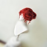 Black Butler Kuroshitsuji Grell Sutcliff Bitter Rabbit Cafe Red Prestyled Cosplay Wig