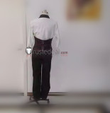 Kuroshitsuji Black Butler Grell Sutcliff Red Coat Cosplay Costume 3