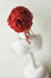 Black Butler Kuroshitsuji Grell Sutcliff Bitter Rabbit Cafe Red Prestyled Cosplay Wig