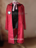 Kuroshitsuji Black Butler Grell Sutcliff Red Coat Cosplay Costume