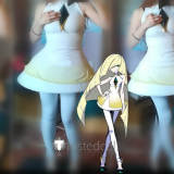 Pokemon Sun and Moon lusamine Cosplay Costume