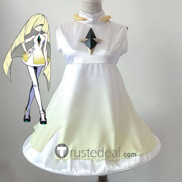 Pokemon Sun and Moon lusamine Cosplay Costume