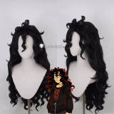 JOHN DOE Game John Doe Styled Black Curly Cosplay Wig