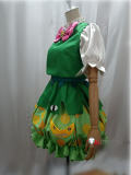 Mairimashita Iruma kun Valac Clara Akudol Green Cosplay Costume