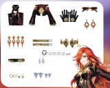 Genshin Impact Mavuika Cosplay Costume