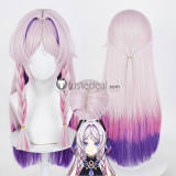 Genshin Impact Mavuika Citlali Ororon Blue Red Pink Cosplay Wig
