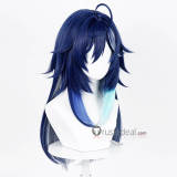 Genshin Impact Mavuika Citlali Ororon Blue Red Pink Cosplay Wig