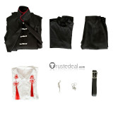 Link Click Vein Black Cosplay Costume 2