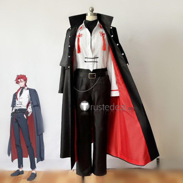 Link Click Vein Black Cosplay Costume 2