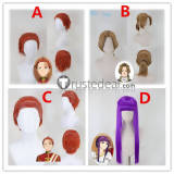 Sousou no Frieren Frieren Beyond Journey's End Sein Fern Stark Red Purple Styled Cosplay Wig