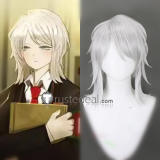 Limbus Company Gregor Faust Silver Brown Styled Cosplay Wig