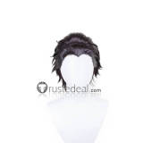 Limbus Company Gregor Faust Silver Brown Styled Cosplay Wig