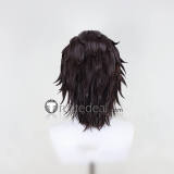 Limbus Company Gregor Faust Silver Brown Styled Cosplay Wig