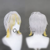 Limbus Company Gregor Faust Silver Brown Styled Cosplay Wig
