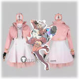 Guilty Gear Strive Elphelt Valentine Pink Cosplay Costume