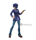 Shin Megami Tensei Persona Shirogane Naoto Blue Cosplay Costume