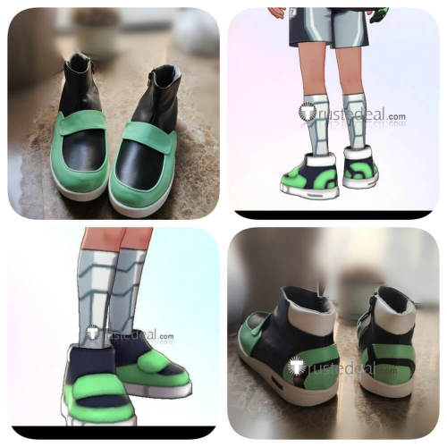 Pokemon Sword and Shield Gym Leader Opal Milo Peony Male Female Cosplay Shoes Boots