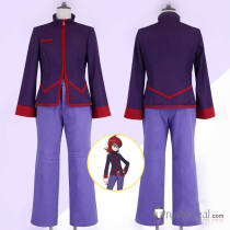 Pokemon Pocket Monsters Special Silver Purple Cosplay Costume Daily Wear Version