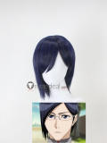 Bleach Royal Guard Great Weave Guard Senjumaru Shutara Toshirou Hitsugaya Uryu Ishida Purple Black White Styled Cosplay Wig