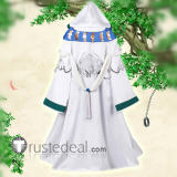 The Ancient Magus' Bride Mahoutsukai no Yome Chise Hatori Druid White Robe Cosplay Costume