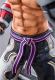 Tekken 5 Jin Kazama Embroidery Pants Cosplay Costume