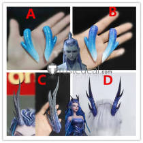 Ne Zha 2 Ao Bing Ao Run Ao Guang Dragon Horns Cosplay Props Accessories