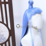 Ne Zha 2 Ao Bing Blue Black Prestyled Lace Front Cospay Wig