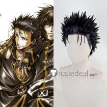 Saiyuki Gaiden Kenren Black Styled Cosplay Wig
