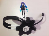 Vocaloid Project DIVA F Miku Gothic Agitation InfiniteHOLiC Infinite HOLiC Meiko Headpieces Headset Headphones Cosplay Accessories Props