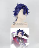 Commission Honkai Star Rail Feixiao Fugue Tingyun Sampo Blue Silver Ponytail Prestyled Cosplay Wig