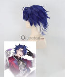 Commission Honkai Star Rail Feixiao Fugue Tingyun Sampo Blue Silver Ponytail Prestyled Cosplay Wig