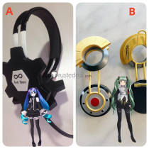 Vocaloid Project DIVA F Miku Gothic Agitation InfiniteHOLiC Infinite HOLiC Headpieces Headset Headphones Cosplay Accessories Props