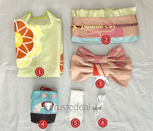 Persona 5 Royal P5R New Years Yukata Futaba Sakura Kimono Cosplay Costume