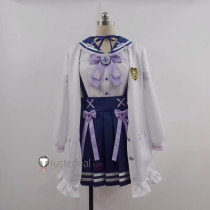 Vtuber Virtual YouTuber Minato Aqua Sailor Blue White Cosplay Costume 2