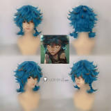 League of Legends LOL Arcane 2 Isha Blue Jinx Lovestruck Wild Rift Cosplay Wig