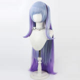Library Of Ruina The Queen of Hatred Blue Purple Ponytails Prestyled Cosplay Wig