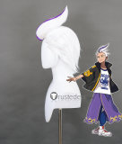 Pokemon Scarlet and Violet Drayton Kakitsubata Sun and Moon Hau Pokemon ReBurst Ryouga Prestyled Green White Cosplay Wig