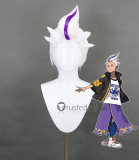 Pokemon Scarlet and Violet Drayton Kakitsubata Sun and Moon Hau Pokemon ReBurst Ryouga Prestyled Green White Cosplay Wig