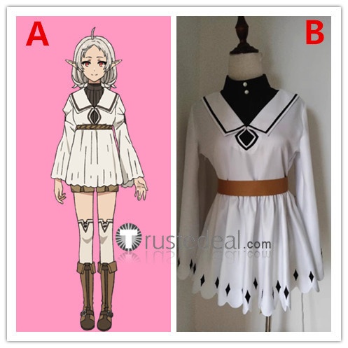 Mushoku Tensei Isekai Ittara Honki Dasu Jobless Reincarnation 2nd Sylphiette Sylphy Greyrat White Dress Cosplay Costume