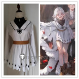 Mushoku Tensei Isekai Ittara Honki Dasu Jobless Reincarnation 2nd Sylphiette Sylphy Greyrat White Dress Cosplay Costume