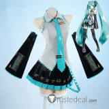 Vocaloid Hatsune Miku Original Liquid Leather Cosplay Costume