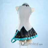 Vocaloid Hatsune Miku Original Liquid Leather Cosplay Costume
